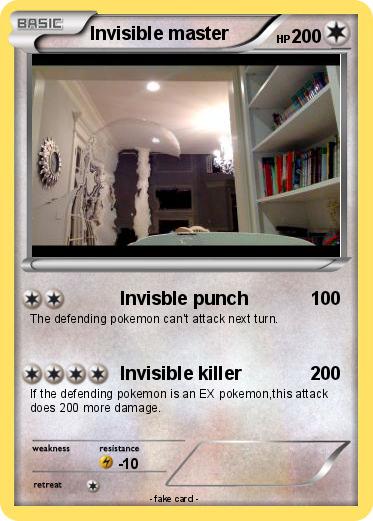 Pokemon Invisible master