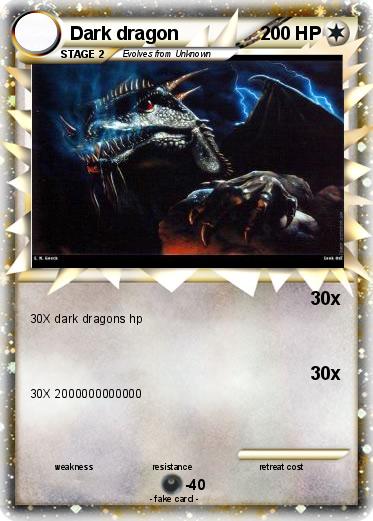 Pokemon Dark dragon