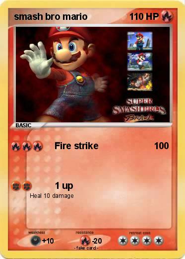 Pokemon smash bro mario