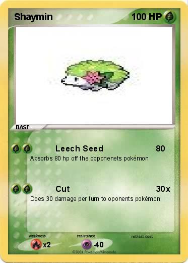 Pokemon Shaymin 