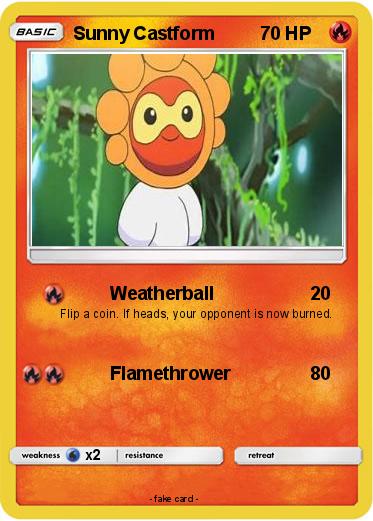 Pokemon Sunny Castform