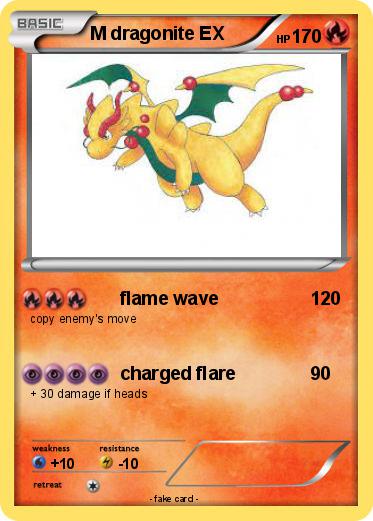 Pokemon M dragonite EX