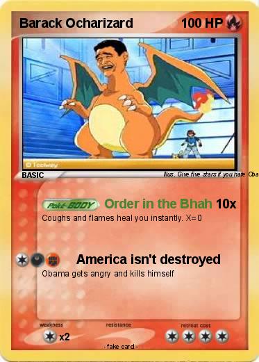 Pokemon Barack Ocharizard