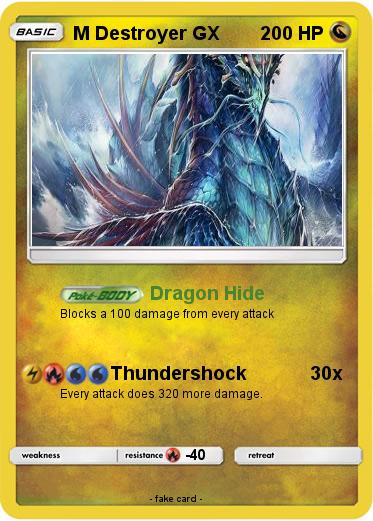 Pokemon M Destroyer GX