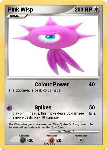 Pokemon Pink Wisp