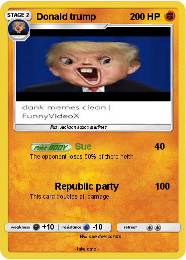 Pokemon Donald trump