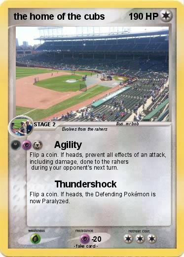 Pokemon the home of the cubs