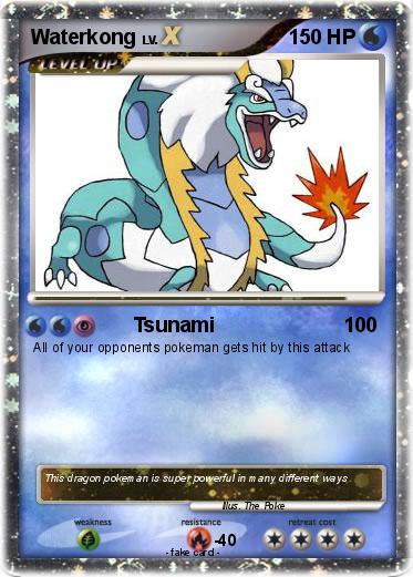 Pokemon Waterkong