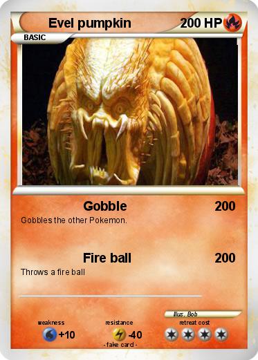 Pokemon Evel pumpkin