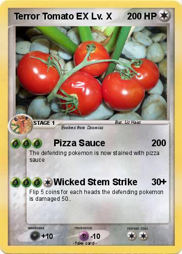 Pokemon Terror Tomato EX Lv. X