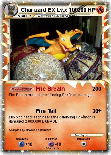 Pokemon Charizard EX Lv.x 100