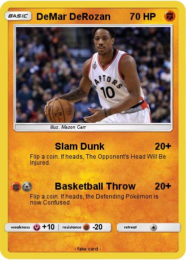 Pokemon DeMar DeRozan