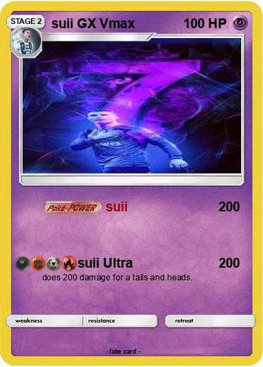 Pokemon suii GX Vmax