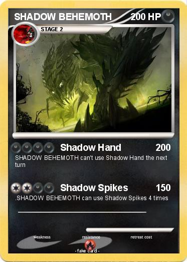 Pokemon SHADOW BEHEMOTH
