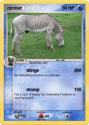 Pokemon zember