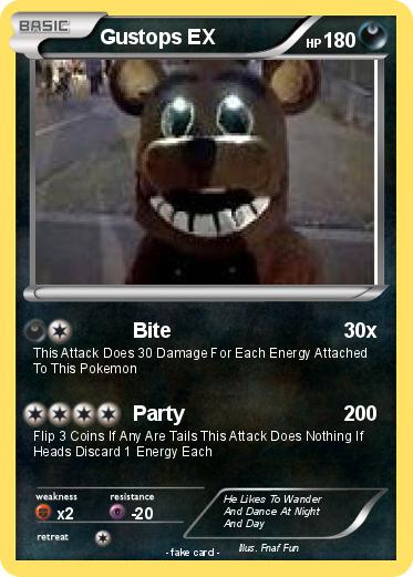 Pokemon Gustops EX