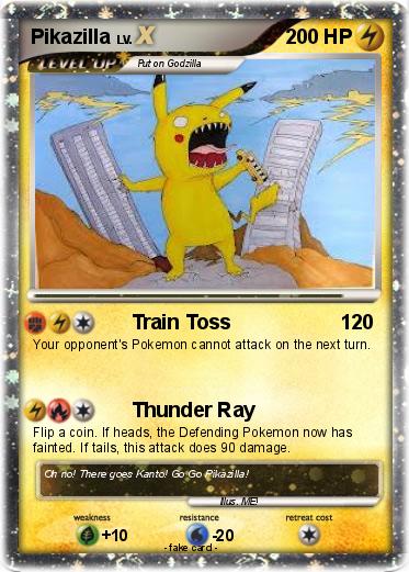 Pokemon Pikazilla