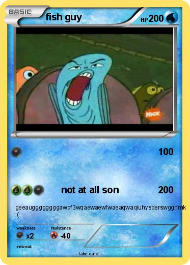 Pokemon fish guy