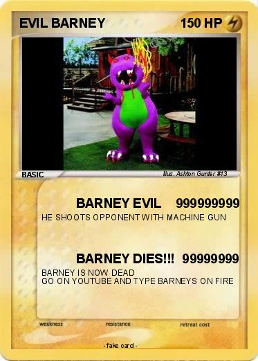 Pokemon EVIL BARNEY
