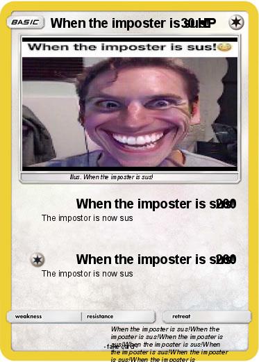 Pokemon When the imposter is sus!