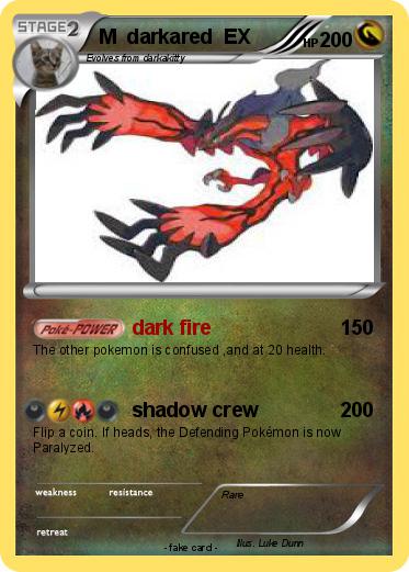 Pokemon M  darkared  EX