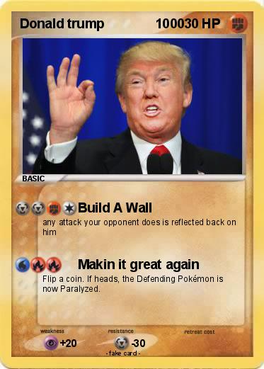 Pokemon Donald trump              1000