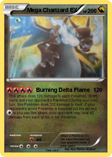 Pokemon Mega Charizard EX