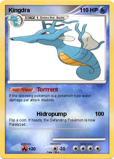 Pokemon Kingdra