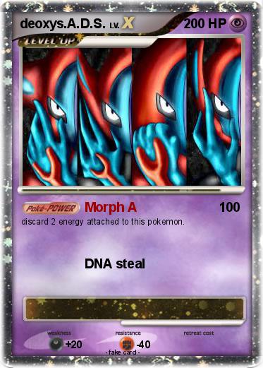 Pokemon deoxys.A.D.S.