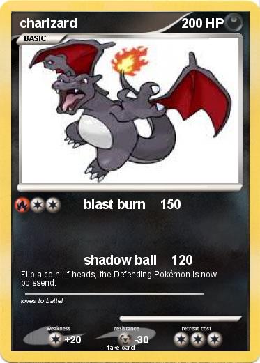 Pokemon charizard