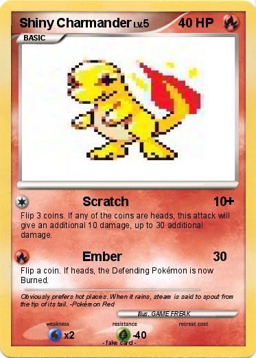 Pokemon Shiny Charmander