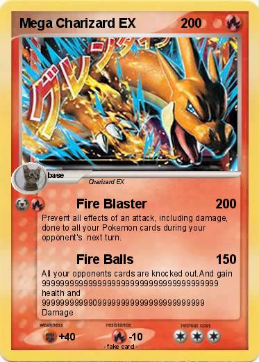 Pokemon Mega Charizard EX