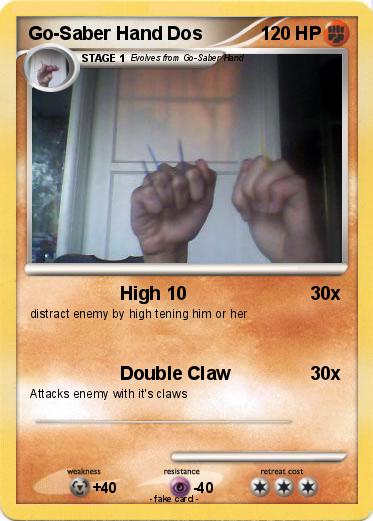 Pokemon Go-Saber Hand Dos