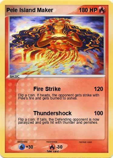 Pokemon Pele Island Maker