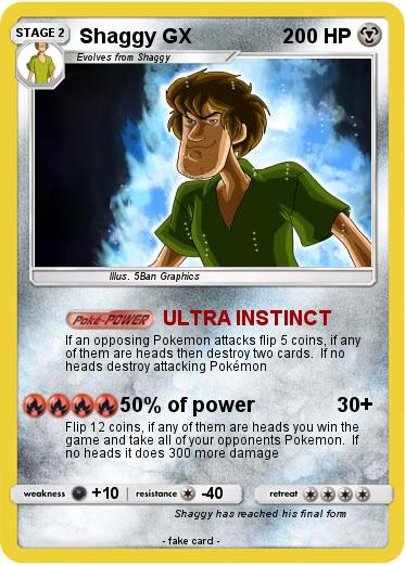 Pokemon Shaggy GX