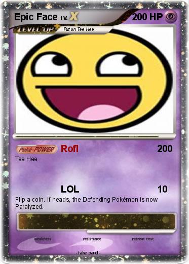 Pokemon Epic Face