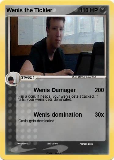 Pokemon Wenis the Tickler