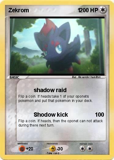 Pokemon Zekrom                               1