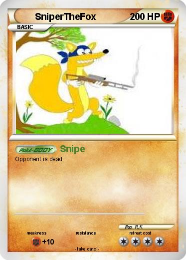 Pokemon SniperTheFox