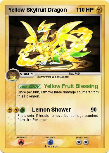 Pokemon Yellow Skyfruit Dragon