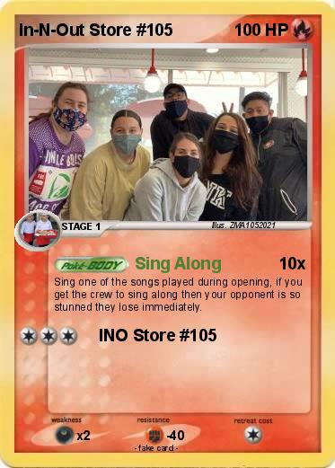 Pokemon In-N-Out Store #105