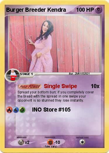 Pokemon Burger Breeder Kendra