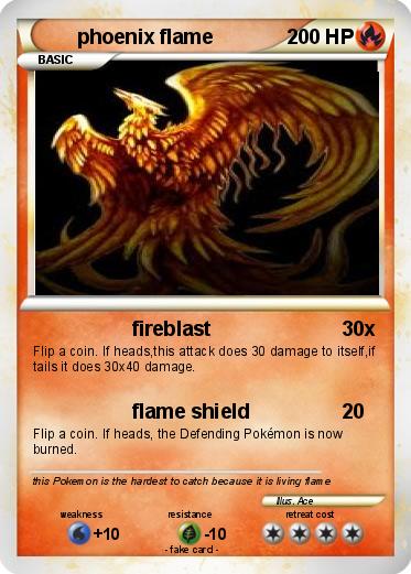 Pokemon phoenix flame
