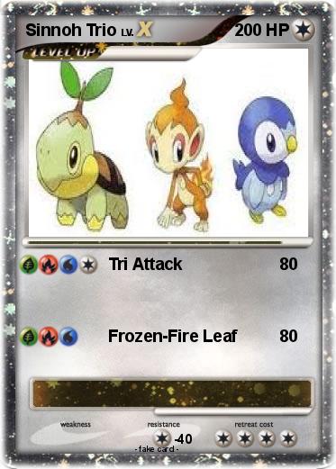 Pokemon Sinnoh Trio