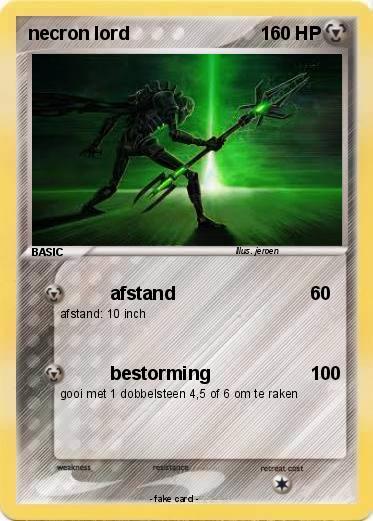 Pokemon necron lord