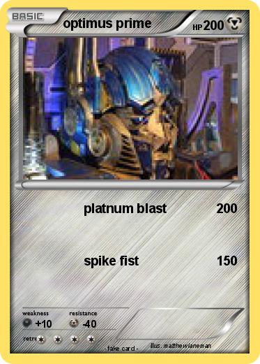 Pokemon optimus prime
