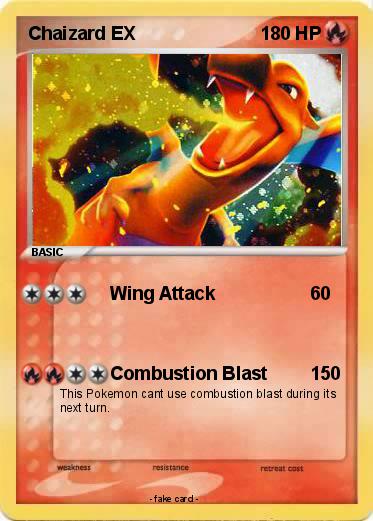 Pokemon Chaizard EX