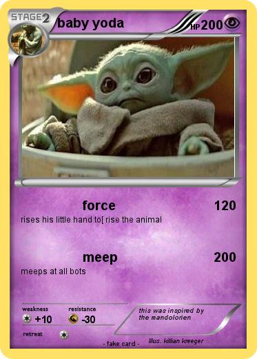 Pokemon baby yoda