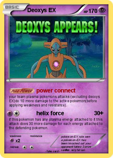 Pokemon Deoxys EX