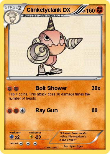 Pokemon Clinketyclank DX